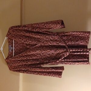NY &Company by Nine West Multi Color Knit Tunic